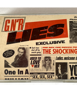 Guns N' Roses G N' R LIES Cassette 1988 Geffen Rock Classic - $9.49