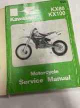 1998 Kawasaki KX80 KX100 Servizio Riparazione Negozio Officina Manuale OEM - $19.99