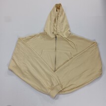 Flirtitude Active RN#98677 Women's Yellow Full Zip Cropped Hoodie Jacket Size M image 12