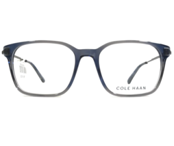 Cole Haan Eyeglasses Frames CH4045 414 NAVY CRYSTAL Square Clear Blue 53-18-140 - £48.39 GBP