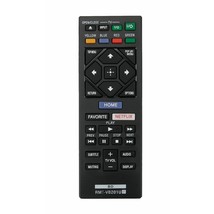 Rmt-Vb201U Replace Remote Control Fit For Sony Blu-Ray Bd Disc Dvd Player Bdp-Bx - £10.15 GBP
