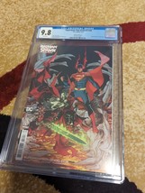 Superman Son of Kal-El #18 DC Comic Ryan Sook Batman/Spawn Variant Cover CGC 9.8 - $94.32