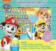 New Nickelodeon Paw Patrol Super Activity Set Imagine Ink Coloring Book Stickers - £14.02 GBP