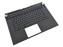 NEW OEM Alienware M15 R5 Palmrest W/ Backlit US RGB Keyboard - VNRXH 0VN... - £141.58 GBP