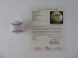 Bill Clinton Signed Autographed Baseball Rawlings Official League JSA LOA FADED - £336.41 GBP