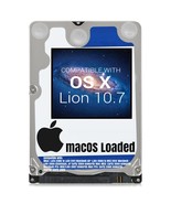 macOS Mac OS X 10.7 Lion Preloaded on Sata HDD - $12.99+