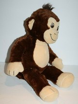 Build A Bear Brown Smiley Monkey Plush Stuffed Chimp 19&quot; Ape Toy Chimpanzee 2018 - £9.09 GBP