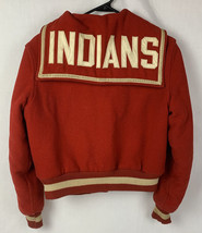 Vintage Butwin Miss Letterman Junior Varsity Jacket Red Women Small 60s 70s - £55.03 GBP