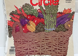 MAIL ORDER Vtg 1978 Needlework Pattern Harvest Garden Vegetable Basket Stitchery - £11.01 GBP