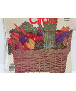 MAIL ORDER Vtg 1978 Needlework Pattern Harvest Garden Vegetable Basket S... - £11.01 GBP