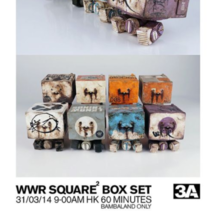 Ashley Wood 3A ThreeA WWR Square Box Set 1/6 Figure - Set of 8 - $554.90