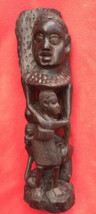 African Makonde Tribe Ancestral Tree Of Life Carving ~ Tanzania - £78.47 GBP