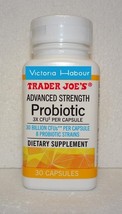 Trader Joe&#39;s Advanced Strength Probiotic 3X CFU 30 Capsules SEALED - £19.75 GBP