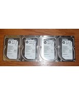 (Lot of 4) HP Seagate 2TB SAS 3.5&quot; 7.2k RPM HDDs ST32000645SS 9SM267 MB2... - £54.51 GBP
