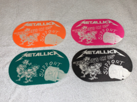 Metallica 4 Unused Backstage Ticket Passes Summer Sanitarium Pass James Hetfield - £15.97 GBP
