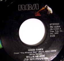 Willie Nelson-Good Times / Where Do You Stand?-45rpm-1981-EX - £7.95 GBP