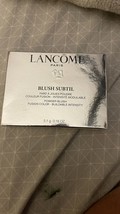 Lancome~Blush Subtil Powder  ~ Buildable Intensity ~ #373 Aplum Free Eye... - £34.47 GBP