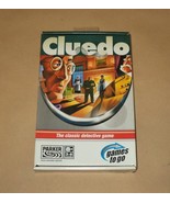 CLUEDO TRAVEL - CLUE CLASSIC DETECTIVE GAME - PARKER BROTHERS GAMES TO G... - £9.83 GBP