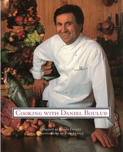 Cooking with Daniel Boulud - Cookbook - Signed / Inscribed - NY Resturant Recipe - £31.56 GBP