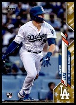 46C~ 2020 Topps Gold Stars #292 Gavin Lux Los Angeles Dodgers Baseball Card RC - £3.14 GBP