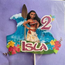 Moana Inspired Cake Topper| Moana Cake Topper | Moana Party | Moana Cake Toppers - £11.27 GBP