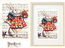 ALICE IN WONDERLAND by Juanjo De Julián, Numbered and Signed J2P-
show origin... - £9.06 GBP