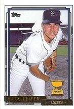1992 Topps Gold #537 Mark Leiter Detroit Tigers MLB Baseball Card NM-MT - £2.36 GBP