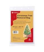 Clear Christmas Tree Removal Bag 144-Inch Circumference By 108-Inch Tall... - £20.74 GBP