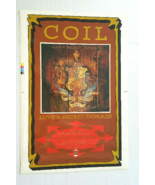 COIL Love&#39;s Secret Domain Poster VINTAGE LABEL PROOF ART 1991 25&quot; x 17&quot; - £1,761.15 GBP