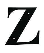 6 Inch Letter Z Small - $10.75