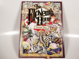 The Eleventh Hour by Graeme Base Hardcover 1989 Dust Jacket Sealed Solution Rare - £31.87 GBP
