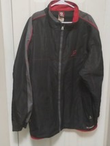 Vtg Allen Iverson Reebok Full Zip Heavy Winter Gray Jacket Men&#39;s Size 2XL - £40.43 GBP