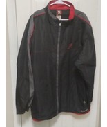 Vtg Allen Iverson Reebok Full Zip Heavy Winter Gray Jacket Men&#39;s Size 2XL - £40.47 GBP