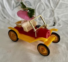 Vintage Ford Model T Antique Car Plastic Christmas Ornament - $6.44