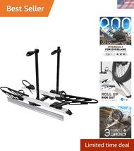 Hitch Mount Bike Rack with Ramp - 200 lbs for 2 E-Bikes &amp; RV Compatibility - $485.14