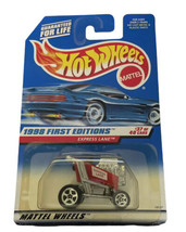 1998 Hot Wheels 678 First Editions #37 of 40 Express Lane Red 5sp Shopping Cart - £3.14 GBP