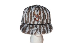 Vintage John Deere Full Padded Rope Band Camo Capital Cap 5 panel Hat 70s 80s - £26.97 GBP