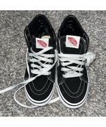 VANS Skateboard Pro Skate Shoes Kids Size 3 Black/White Casual Sneakers VGC - €12,38 EUR