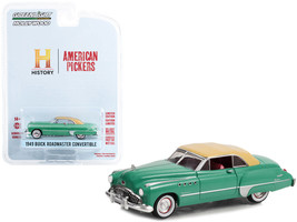 1949 Buick Roadmaster Convertible Green w Tan Soft Top American Pickers 2010-Cur - £14.82 GBP