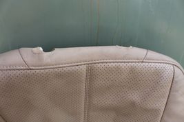 2001 MERCEDES BENZ ML320 FRONT BACKEREST LEATHER SEAT COVER V883 image 2