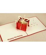 3D Pop-Up Happy Birthday Card, Gift, Present, Greeting Card - $4.99