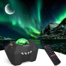 Star Projector With Bluetooth Speaker And Remote, Northern Lights Aurora Project - £61.54 GBP