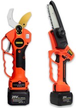 T Tovia Cordless Pruner Kit, 1.6&#39;&#39; Electric Pruning Shears And, Tree Trimming - $389.99