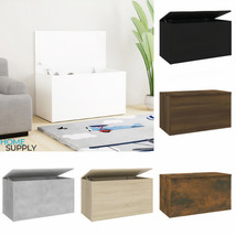 Modern Wooden Home Living Room Bedroom Storage Chest Toy Trunk Box Cabinet Unit - £56.48 GBP+