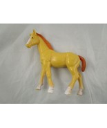 Imperial Toy Horse Yellow 5 Inch 1975 - $8.95