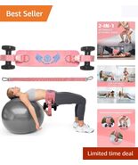 Versatile 2-in-1 Hip Thrust Belt - 300 lbs Support for Ultimate Glute Gains - $22.72