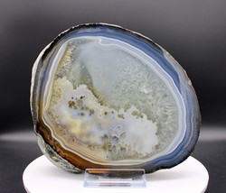 Beautiful Agate Geode. Natural 3.5 Lbs Mineral Specimen. - $259.00