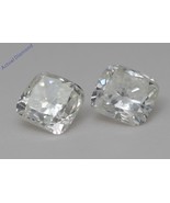 A Pair of Cushion Natural Mined Loose Diamonds (1.83 Ct,J-k Color,SI1 Cl... - $5,881.28 CAD