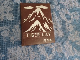 Port Allegany PA Port Allegany High School Yearbook Tiger Lily 1954 - $24.74