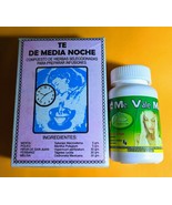 Sleep Aid Tea MEDIA NOCHE  &amp; Relaxation Me VALE MADRE Caps Stress FREE C... - $15.50